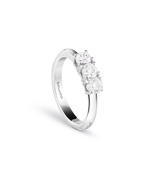 Anello Salvini Donna Desideria in Oro bianco Diamante 20092846 - 20092846